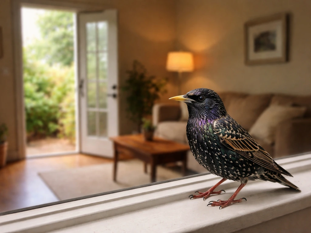 Starling Bird in House Meaning: Symbolic and Practical Guide