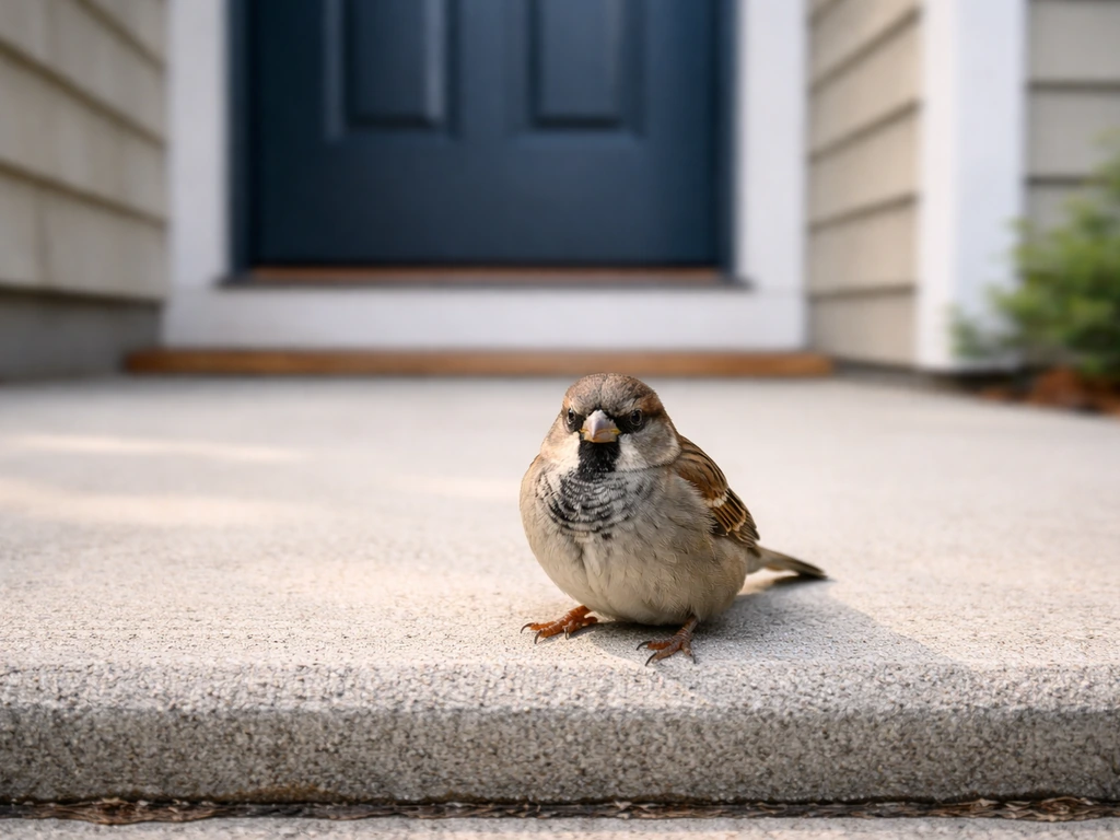 Bird at Front Door Meaning: Practical and Spiritual Guide