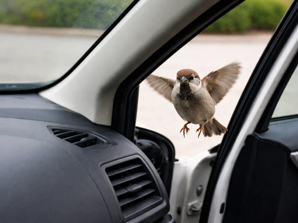 Why Is a Bird Trying to Get in My Car? Causes and What to Do