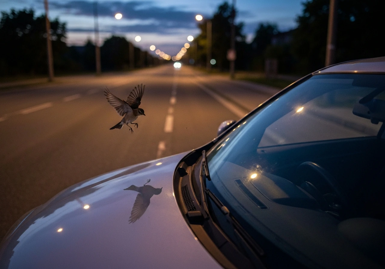 Meaning of a Bird Flying Into Your Car and What to Do