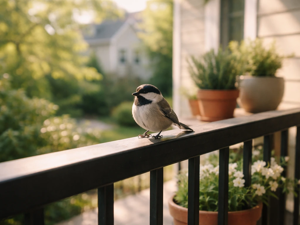 Bird on My Balcony Meaning: Natural Reasons and Spiritual Signs