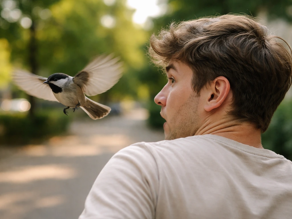 Bird Hit Me in the Head Meaning: Safety and Symbolic Signs
